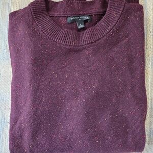 Banana Republic Men's Purple Sweater